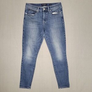 Lucky Brand Jeans Womens 26 High Rise Skinny Blue Denim Faded Pants